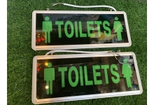 Bảng đèn led 2 mặt Toilels NAM NỮ giá sỉ 100k / 1 cái   